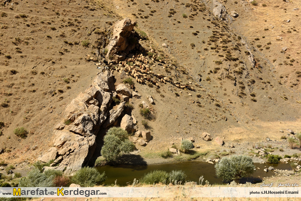 جاده مریوان سقز